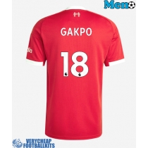 Liverpool Cody Gakpo #18 Replica Home Shirt 2025-26 Short Sleeve